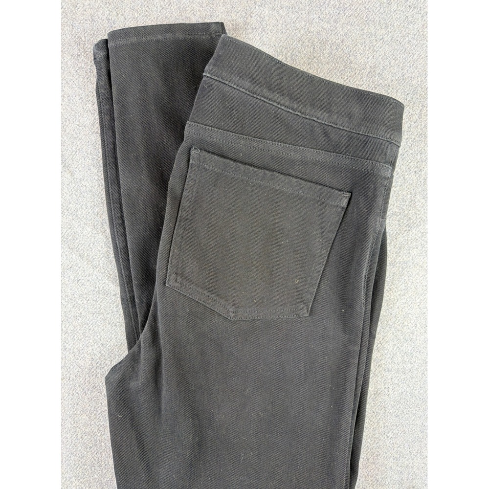 Spanx Jean-ish Leggings Womens XL Black High Rise‎ Slimming Pull On Denim Pants